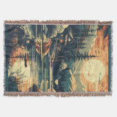 Couverture Scandinave Rétro Maison de montagne (Devant)