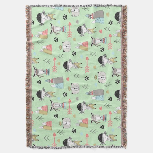 Couverture Scandinavie Boho Wilderness Amusement (devant Vertical)