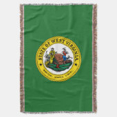 Couverture sceau de Virginie occidentale, sceau de l'État amé (devant Vertical)