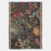 Couverture Scène botanique vintage oiseaux fleurs au paradis (devant Vertical)