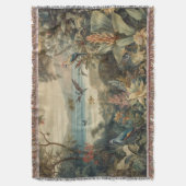 Couverture Scène botanique vintage oiseaux fleurs au paradis (devant Vertical)