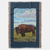 Couverture Scène de bison - parc national de glacier, la TA (devant Vertical)