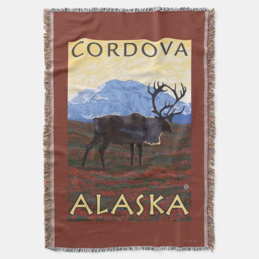 Couverture Scène de caribou - Cordova, Alaska (devant Vertical)