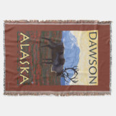 Couverture Scène de caribou - Dawson, Alaska (Devant)