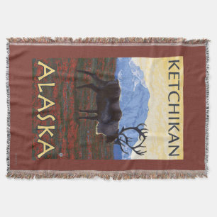 Couverture Scène de caribou - Ketchikan, Alaska
