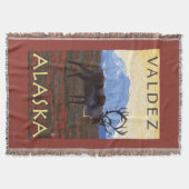 Couverture Scène de caribou - Valdez, Alaska (Devant)