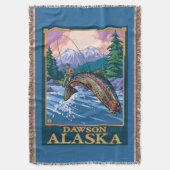 Couverture Scène de pêche de mouche - Dawson, Alaska (devant Vertical)