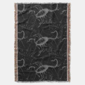 Couverture Scorpio Constellation Hevelius 1690 sur Black (devant Vertical)