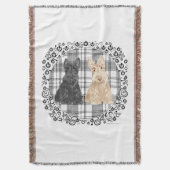 Couverture Scotties tartan (devant Vertical)