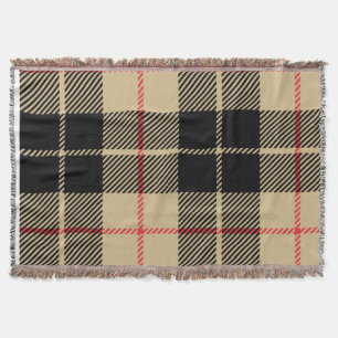 Couverture  Scottish Tartan À damiers Plaid Motif 