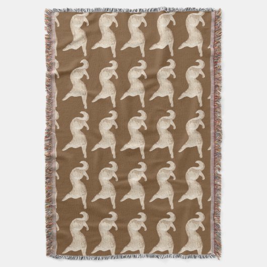 Couverture se reposante de jet de barzoï (devant Vertical)