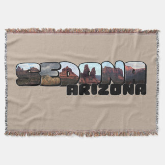 Couverture Sedona Arizona Grande Lettre - Vue sur la Montagne