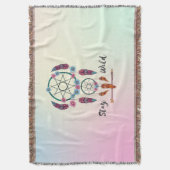 Couverture Séjour Dreamcatcher Throw - Boho Spring Layers (devant Vertical)