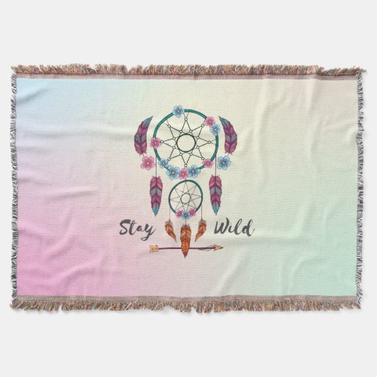 Couverture Séjour Dreamcatcher Throw - Boho Spring Layers (Devant)