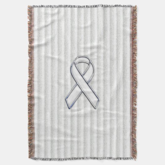 Couverture Sensibilisation au ruban blanc sur les bandes vert (devant Vertical)