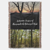 Couverture Sentier des Appalaches en octobre à Shenandoah (devant Vertical)