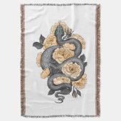 Couverture Serpent et roses jaunes (devant Vertical)