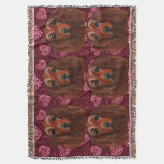 Couverture Setter rouge irlandais (devant Vertical)