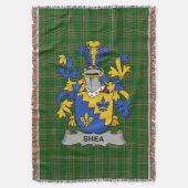 Couverture Shea irlandais ou O_Shee Manteau d'armoiries Famil (devant Vertical)