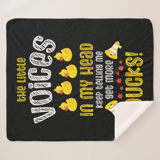 Couverture Sherpa 08.Rubber duck for a Duck Lovers (Devant (Horizontal))