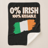 Couverture Sherpa 0% Irish 100% Kissable (Devant)
