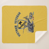 Couverture Sherpa 101e division aéroportée Viêt Nam Vétéran (Devant (Horizontal))