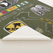 Couverture Sherpa 101e division aéroportée Vietnam Air Cav (3/4)