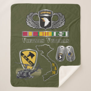 Couverture Sherpa 101st Airborne Division Vietnam Air Cav 