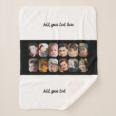 Couverture Sherpa 12 photo collage add text white black (Devant)