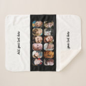 Couverture Sherpa 12 photo collage add text white black (Devant (Horizontal))