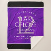 Couverture Sherpa 12ème anniversaire de la Mariage de soie (Devant)