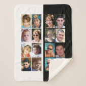 Couverture Sherpa 16 photo collage noir et blanc (Devant)