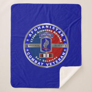 Couverture Sherpa 173e brigade aéroportée Afghanistan Vétéran