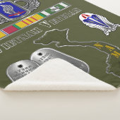 Couverture Sherpa 173e brigade aéroportée Vétéran du Vietnam (3/4)