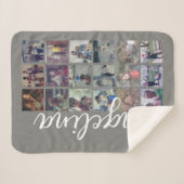 Couverture Sherpa 18 Collage photo avec grand script et neutre (Devant (Horizontal))