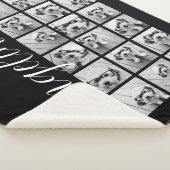 Couverture Sherpa 18 Photo Collage - CAN EDIT noir blanc script (3/4)