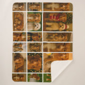 Couverture Sherpa 18 Photo Collage Modèle personnalisé (Devant)