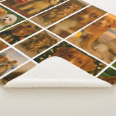 Couverture Sherpa 18 Photo Collage Modèle personnalisé (3/4)