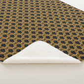 Couverture Sherpa 1920 Art Déco Classy Noir & Bronze Finales (3/4)