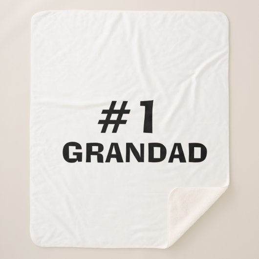 Couverture Sherpa #1 Grandad Leather-look (Devant)