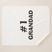 Couverture Sherpa #1 Grandad Leather-look (Devant (Horizontal))