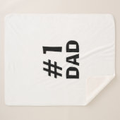 Couverture Sherpa #1 Papa aspect cuir (Devant (Horizontal))