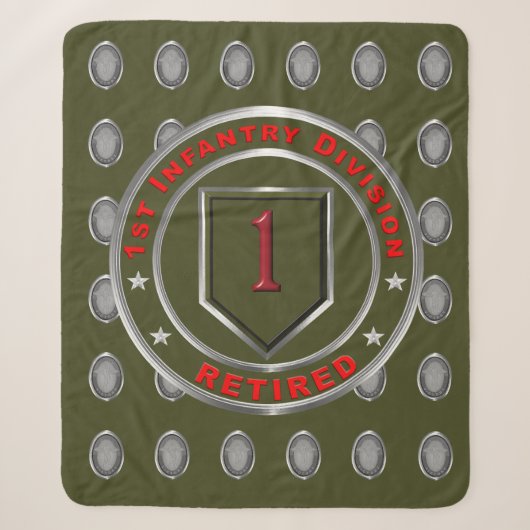 Couverture Sherpa 1ère Division d'Infanterie Retraitée (Devant)