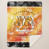 Couverture Sherpa 23e anniversaire de Mariage de Topaz impérial (Devant)