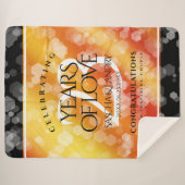 Couverture Sherpa 23e anniversaire de Mariage de Topaz impérial (Devant (Horizontal))