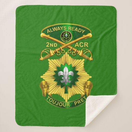Couverture Sherpa 2e régiment de cavalerie blindée  (Devant)