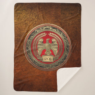 Couverture Sherpa [300] Aigle impérial romain d'or