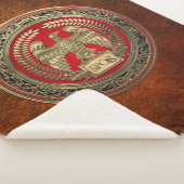 Couverture Sherpa [300] Aigle impérial romain d'or (3/4)
