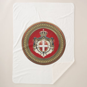 Couverture Sherpa [300] Ordre de Malte - Armoiries de SMOM