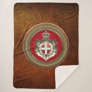 Couverture Sherpa [300] Ordre de Malte - Armoiries de SMOM